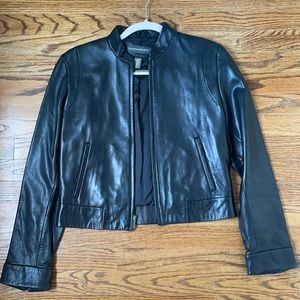 Leather jacket